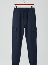 Men Casual Trouser - Navy