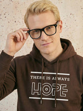 Basic Men Hoodie - Brown