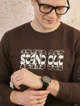 Basic Men Sweatshirt - Brown